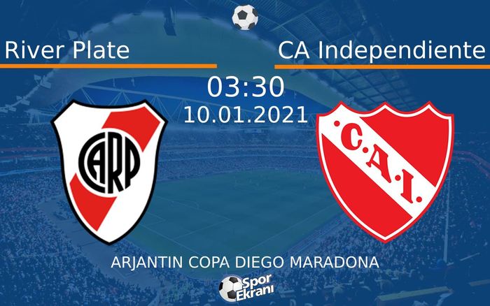 10 Ocak 2021 River Plate vs CA Independiente maçı Hangi Kanalda Saat Kaçta Yayınlanacak? 10 Ocak 2021 River Plate vs CA Independiente maçı Hangi Kanalda Saat Kaçta Yayınlanacak?