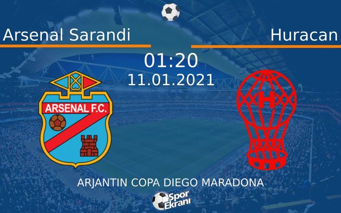 11 Ocak 2021 Arsenal Sarandi vs Huracan maçı Hangi Kanalda Saat Kaçta Yayınlanacak? 11 Ocak 2021 Arsenal Sarandi vs Huracan maçı Hangi Kanalda Saat Kaçta Yayınlanacak?