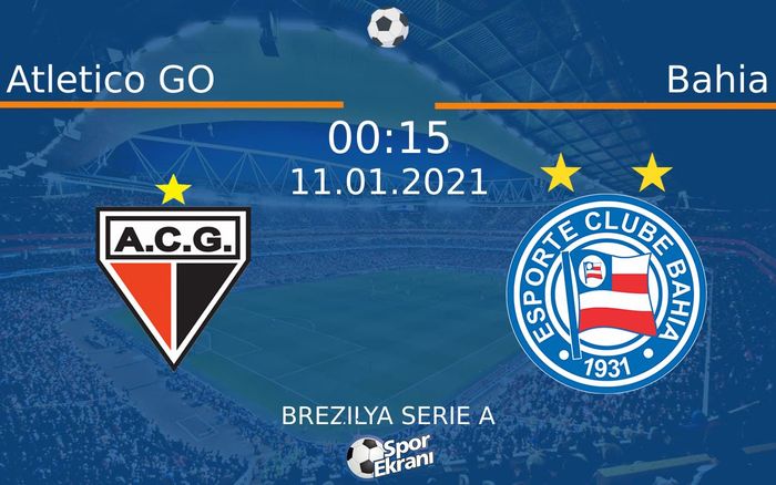 11 Ocak 2021 Atletico GO vs Bahia maçı Hangi Kanalda Saat Kaçta Yayınlanacak? 11 Ocak 2021 Atletico GO vs Bahia maçı Hangi Kanalda Saat Kaçta Yayınlanacak?