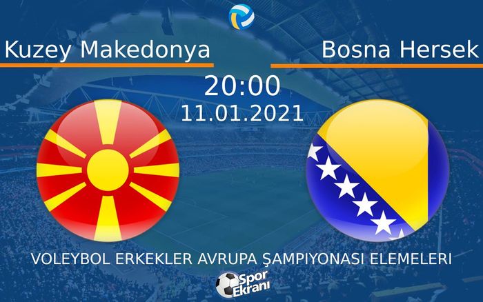 11 Ocak 2021 Kuzey Makedonya vs Bosna Hersek maçı Hangi Kanalda Saat Kaçta Yayınlanacak? 11 Ocak 2021 Kuzey Makedonya vs Bosna Hersek maçı Hangi Kanalda Saat Kaçta Yayınlanacak?