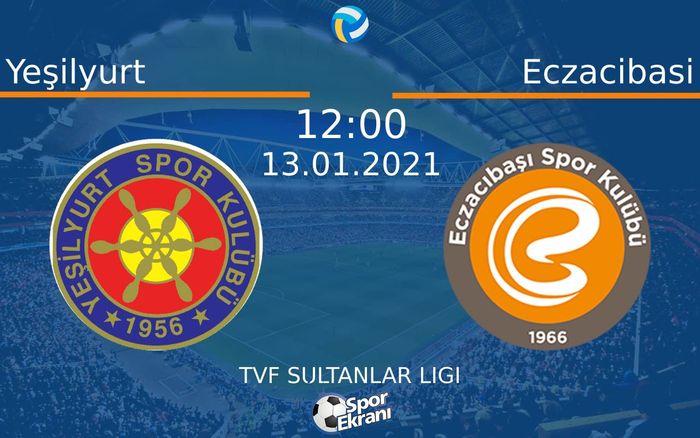 13 Ocak 2021 Yeşilyurt vs Eczacibasi maçı Hangi Kanalda Saat Kaçta Yayınlanacak?