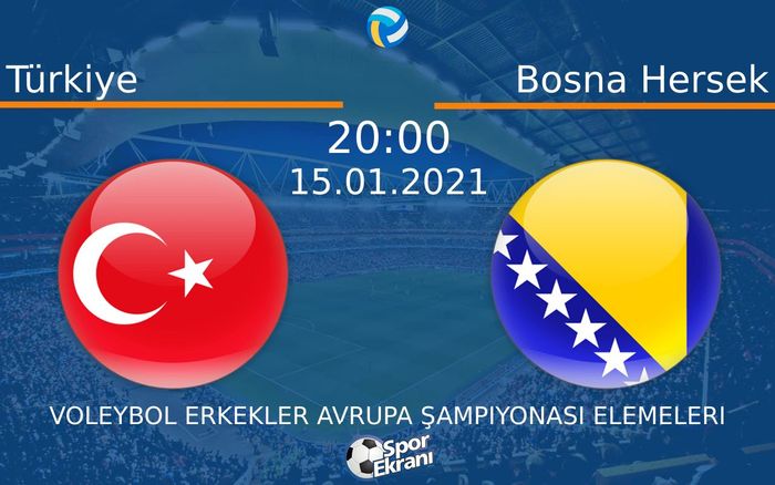 15 Ocak 2021 Türkiye vs Bosna Hersek maçı Hangi Kanalda Saat Kaçta Yayınlanacak? 15 Ocak 2021 Türkiye vs Bosna Hersek maçı Hangi Kanalda Saat Kaçta Yayınlanacak?