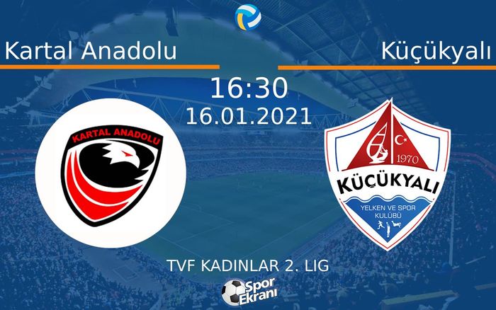 16 Ocak 2021 Kartal Anadolu vs Küçükyalı maçı Hangi Kanalda Saat Kaçta Yayınlanacak? 16 Ocak 2021 Kartal Anadolu vs Küçükyalı maçı Hangi Kanalda Saat Kaçta Yayınlanacak?