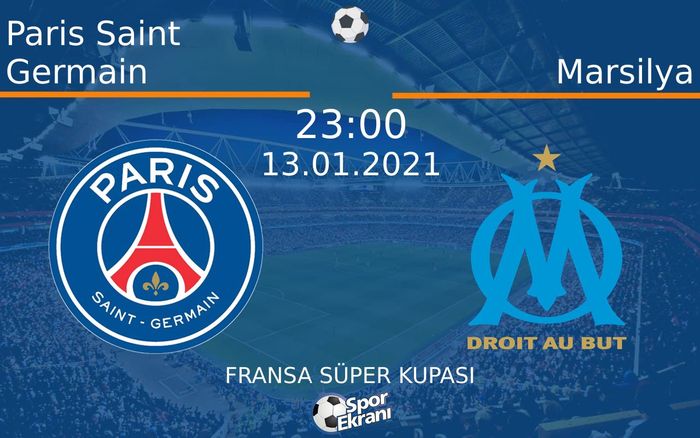 13 Ocak 2021 Paris Saint Germain vs Marsilya maçı Hangi Kanalda Saat Kaçta Yayınlanacak? 13 Ocak 2021 Paris Saint Germain vs Marsilya maçı Hangi Kanalda Saat Kaçta Yayınlanacak?