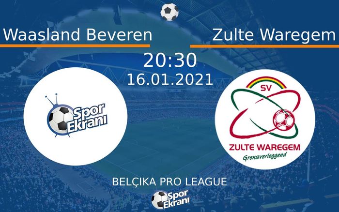 16 Ocak 2021 Waasland Beveren vs Zulte Waregem maçı Hangi Kanalda Saat Kaçta Yayınlanacak? 16 Ocak 2021 Waasland Beveren vs Zulte Waregem maçı Hangi Kanalda Saat Kaçta Yayınlanacak?