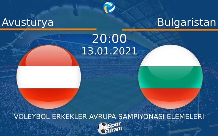 13 Ocak 2021 Avusturya vs Bulgaristan maçı Hangi Kanalda Saat Kaçta Yayınlanacak? 13 Ocak 2021 Avusturya vs Bulgaristan maçı Hangi Kanalda Saat Kaçta Yayınlanacak?