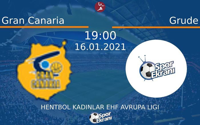 16 Ocak 2021 Gran Canaria vs Grude maçı Hangi Kanalda Saat Kaçta Yayınlanacak? 16 Ocak 2021 Gran Canaria vs Grude maçı Hangi Kanalda Saat Kaçta Yayınlanacak?