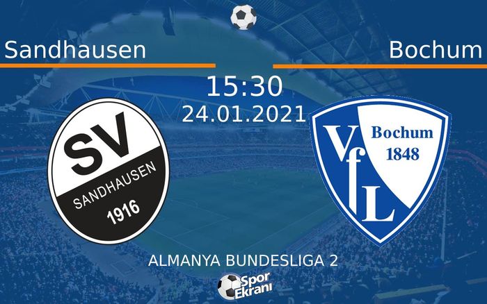 24 Ocak 2021 Sandhausen vs Bochum maçı Hangi Kanalda Saat Kaçta Yayınlanacak? 24 Ocak 2021 Sandhausen vs Bochum maçı Hangi Kanalda Saat Kaçta Yayınlanacak?