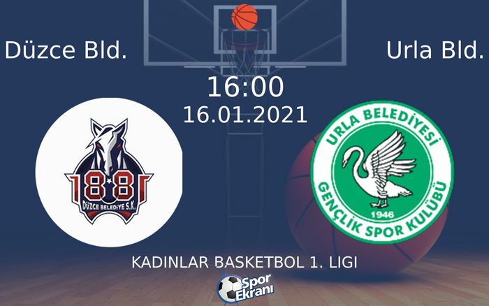 16 Ocak 2021 Düzce Bld. vs Urla Bld. maçı Hangi Kanalda Saat Kaçta Yayınlanacak? 16 Ocak 2021 Düzce Bld. vs Urla Bld. maçı Hangi Kanalda Saat Kaçta Yayınlanacak?