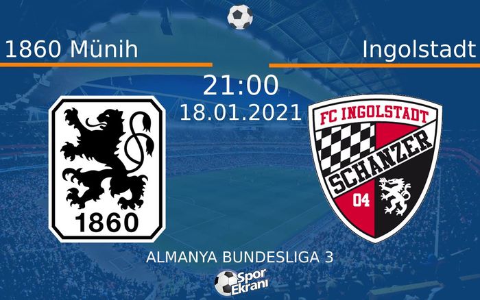 18 Ocak 2021 1860 Münih vs Ingolstadt maçı Hangi Kanalda Saat Kaçta Yayınlanacak? 18 Ocak 2021 1860 Münih vs Ingolstadt maçı Hangi Kanalda Saat Kaçta Yayınlanacak?