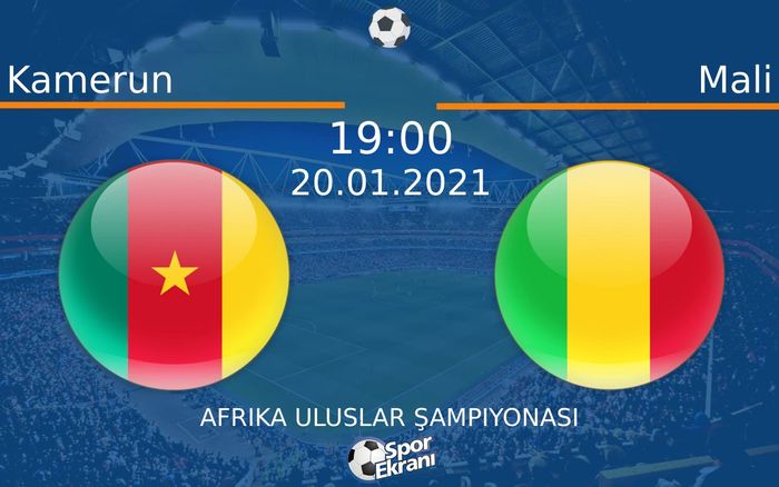 20 Ocak 2021 Kamerun vs Mali maçı Hangi Kanalda Saat Kaçta Yayınlanacak? 20 Ocak 2021 Kamerun vs Mali maçı Hangi Kanalda Saat Kaçta Yayınlanacak?