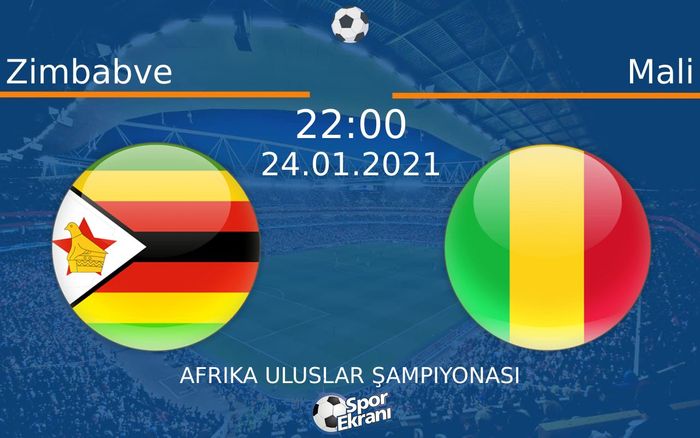 24 Ocak 2021 Zimbabve vs Mali maçı Hangi Kanalda Saat Kaçta Yayınlanacak? 24 Ocak 2021 Zimbabve vs Mali maçı Hangi Kanalda Saat Kaçta Yayınlanacak?