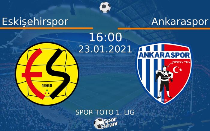 23 Ocak 2021 Eskişehirspor vs Ankaraspor maçı Hangi Kanalda Saat Kaçta Yayınlanacak? 23 Ocak 2021 Eskişehirspor vs Ankaraspor maçı Hangi Kanalda Saat Kaçta Yayınlanacak?