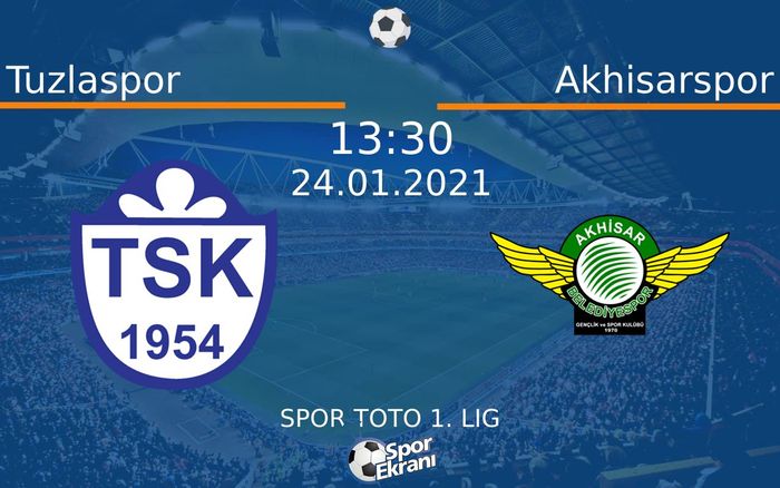 24 Ocak 2021 Tuzlaspor vs Akhisarspor maçı Hangi Kanalda Saat Kaçta Yayınlanacak? 24 Ocak 2021 Tuzlaspor vs Akhisarspor maçı Hangi Kanalda Saat Kaçta Yayınlanacak?