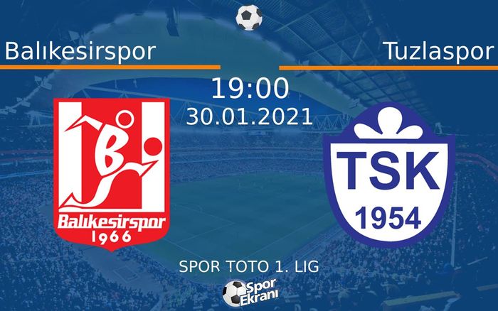 30 Ocak 2021 Balıkesirspor vs Tuzlaspor maçı Hangi Kanalda Saat Kaçta Yayınlanacak? 30 Ocak 2021 Balıkesirspor vs Tuzlaspor maçı Hangi Kanalda Saat Kaçta Yayınlanacak?