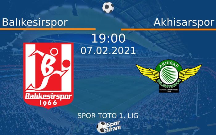 07 Şubat 2021 Balıkesirspor vs Akhisarspor maçı Hangi Kanalda Saat Kaçta Yayınlanacak? 07 Şubat 2021 Balıkesirspor vs Akhisarspor maçı Hangi Kanalda Saat Kaçta Yayınlanacak?