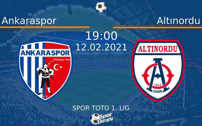 12 Şubat 2021 Ankaraspor vs Altınordu maçı Hangi Kanalda Saat Kaçta Yayınlanacak? 12 Şubat 2021 Ankaraspor vs Altınordu maçı Hangi Kanalda Saat Kaçta Yayınlanacak?