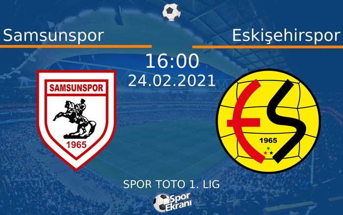 24 Şubat 2021 Samsunspor vs Eskişehirspor maçı Hangi Kanalda Saat Kaçta Yayınlanacak? 24 Şubat 2021 Samsunspor vs Eskişehirspor maçı Hangi Kanalda Saat Kaçta Yayınlanacak?
