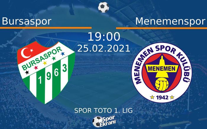 25 Şubat 2021 Bursaspor vs Menemenspor maçı Hangi Kanalda Saat Kaçta Yayınlanacak? 25 Şubat 2021 Bursaspor vs Menemenspor maçı Hangi Kanalda Saat Kaçta Yayınlanacak?