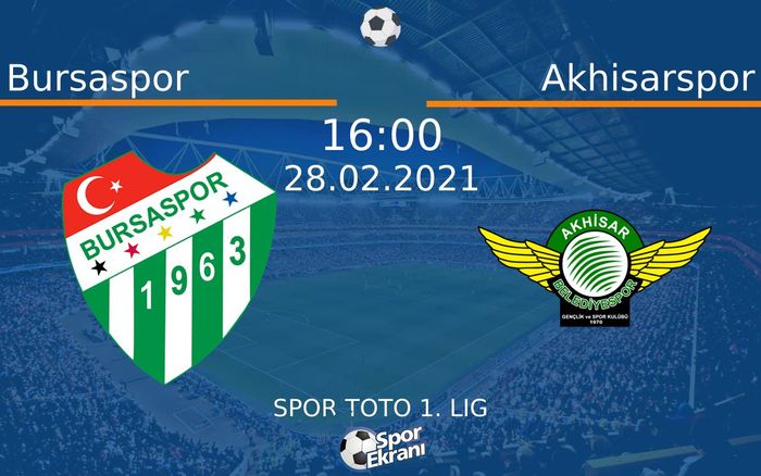 28 Şubat 2021 Bursaspor vs Akhisarspor maçı Hangi Kanalda Saat Kaçta Yayınlanacak? 28 Şubat 2021 Bursaspor vs Akhisarspor maçı Hangi Kanalda Saat Kaçta Yayınlanacak?
