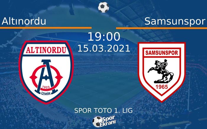 15 Mart 2021 Altınordu vs Samsunspor maçı Hangi Kanalda Saat Kaçta Yayınlanacak? 15 Mart 2021 Altınordu vs Samsunspor maçı Hangi Kanalda Saat Kaçta Yayınlanacak?