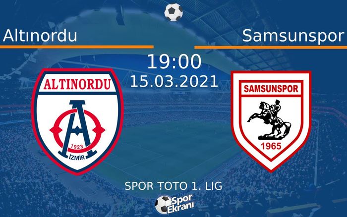 15 Mart 2021 Altınordu vs Samsunspor maçı Hangi Kanalda Saat Kaçta Yayınlanacak?