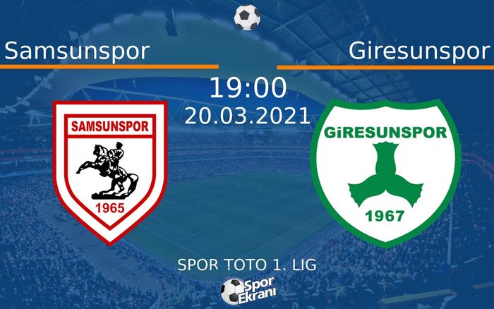 20 Mart 2021 Samsunspor vs Giresunspor maçı Hangi Kanalda Saat Kaçta Yayınlanacak?