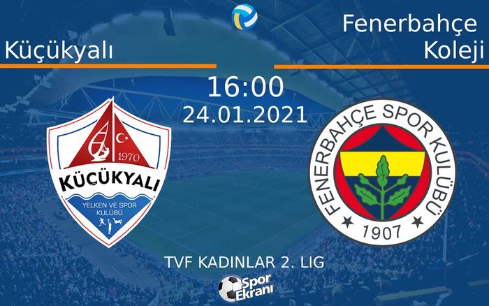 24 Ocak 2021 Küçükyalı vs Fenerbahçe Koleji maçı Hangi Kanalda Saat Kaçta Yayınlanacak? 24 Ocak 2021 Küçükyalı vs Fenerbahçe Koleji maçı Hangi Kanalda Saat Kaçta Yayınlanacak?