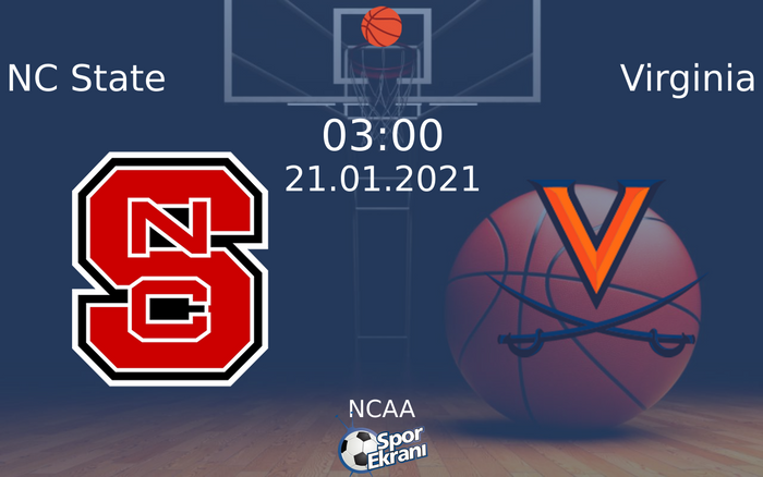 21 Ocak 2021 NC State vs Virginia maçı Hangi Kanalda Saat Kaçta Yayınlanacak? 21 Ocak 2021 NC State vs Virginia maçı Hangi Kanalda Saat Kaçta Yayınlanacak?
