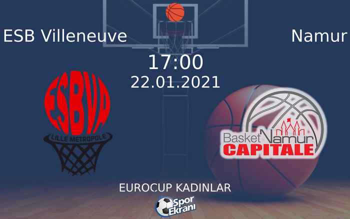 22 Ocak 2021 ESB Villeneuve vs Namur maçı Hangi Kanalda Saat Kaçta Yayınlanacak? 22 Ocak 2021 ESB Villeneuve vs Namur maçı Hangi Kanalda Saat Kaçta Yayınlanacak?