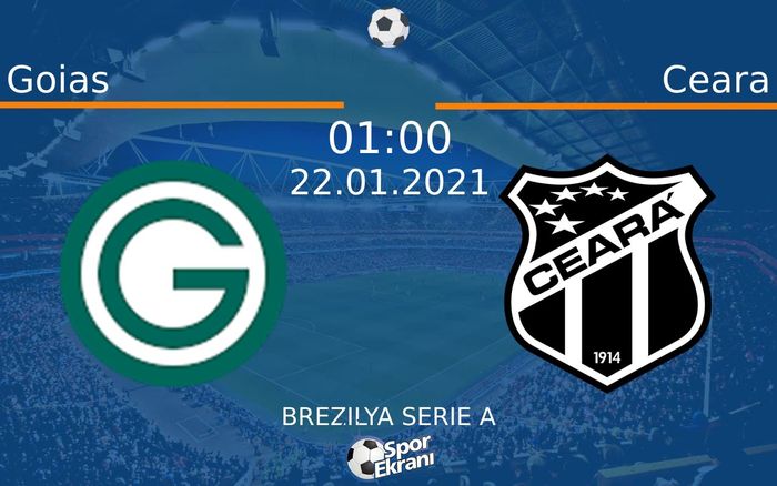 22 Ocak 2021 Goias vs Ceara maçı Hangi Kanalda Saat Kaçta Yayınlanacak? 22 Ocak 2021 Goias vs Ceara maçı Hangi Kanalda Saat Kaçta Yayınlanacak?