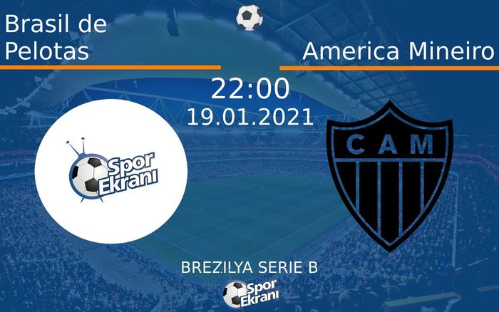 19 Ocak 2021 Brasil de Pelotas vs America Mineiro maçı Hangi Kanalda Saat Kaçta Yayınlanacak? 19 Ocak 2021 Brasil de Pelotas vs America Mineiro maçı Hangi Kanalda Saat Kaçta Yayınlanacak?