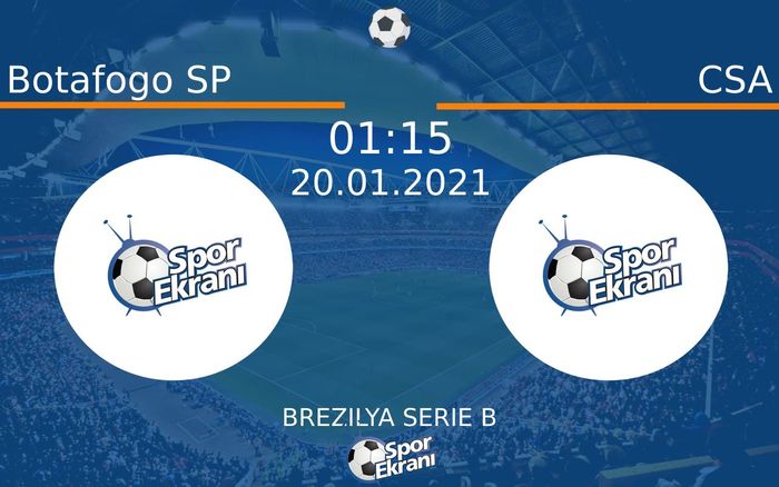 20 Ocak 2021 Botafogo SP vs CSA maçı Hangi Kanalda Saat Kaçta Yayınlanacak? 20 Ocak 2021 Botafogo SP vs CSA maçı Hangi Kanalda Saat Kaçta Yayınlanacak?