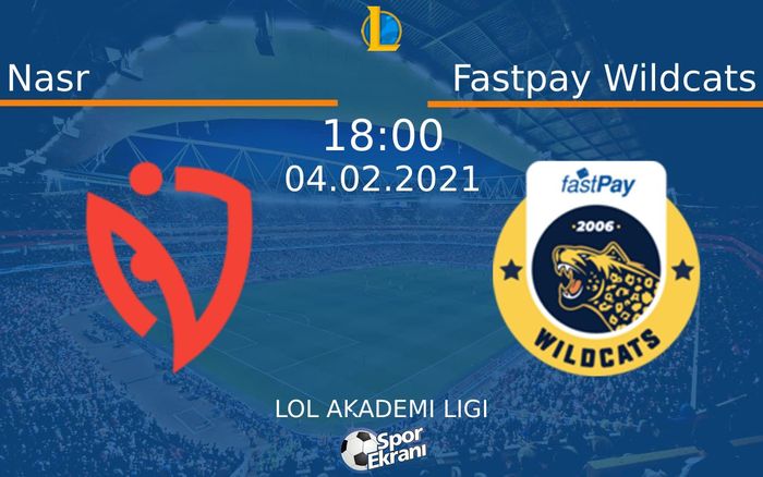 04 Şubat 2021 Nasr vs Fastpay Wildcats maçı Hangi Kanalda Saat Kaçta Yayınlanacak? 04 Şubat 2021 Nasr vs Fastpay Wildcats maçı Hangi Kanalda Saat Kaçta Yayınlanacak?