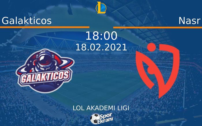 18 Şubat 2021 Galakticos vs Nasr maçı Hangi Kanalda Saat Kaçta Yayınlanacak? 18 Şubat 2021 Galakticos vs Nasr maçı Hangi Kanalda Saat Kaçta Yayınlanacak?