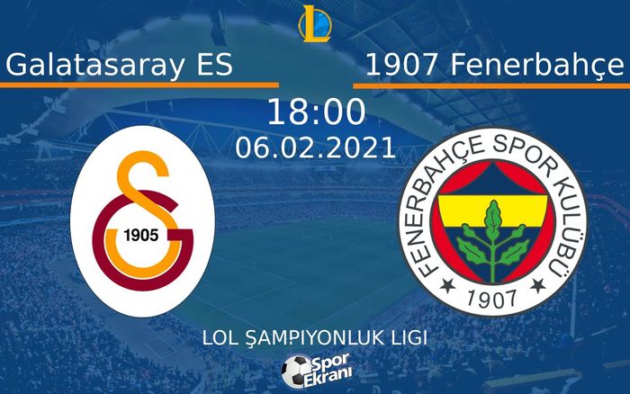 06 Şubat 2021 Galatasaray ES vs 1907 Fenerbahçe maçı Hangi Kanalda Saat Kaçta Yayınlanacak? 06 Şubat 2021 Galatasaray ES vs 1907 Fenerbahçe maçı Hangi Kanalda Saat Kaçta Yayınlanacak?