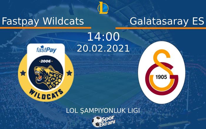 20 Şubat 2021 Fastpay Wildcats vs Galatasaray ES maçı Hangi Kanalda Saat Kaçta Yayınlanacak? 20 Şubat 2021 Fastpay Wildcats vs Galatasaray ES maçı Hangi Kanalda Saat Kaçta Yayınlanacak?