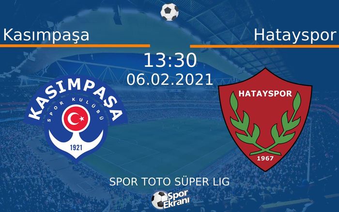 06 Şubat 2021 Kasımpaşa vs Hatayspor maçı Hangi Kanalda Saat Kaçta Yayınlanacak? 06 Şubat 2021 Kasımpaşa vs Hatayspor maçı Hangi Kanalda Saat Kaçta Yayınlanacak?