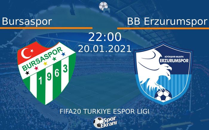 20 Ocak 2021 Bursaspor vs BB Erzurumspor maçı Hangi Kanalda Saat Kaçta Yayınlanacak? 20 Ocak 2021 Bursaspor vs BB Erzurumspor maçı Hangi Kanalda Saat Kaçta Yayınlanacak?