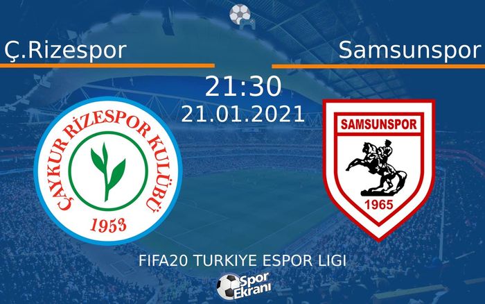 21 Ocak 2021 Ç.Rizespor vs Samsunspor maçı Hangi Kanalda Saat Kaçta Yayınlanacak? 21 Ocak 2021 Ç.Rizespor vs Samsunspor maçı Hangi Kanalda Saat Kaçta Yayınlanacak?