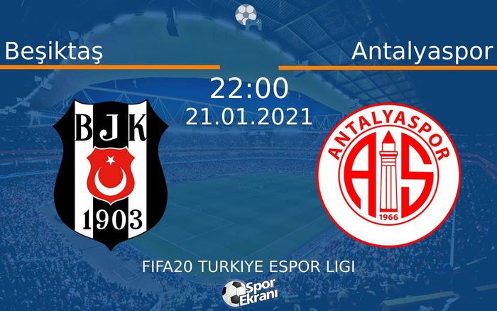 21 Ocak 2021 Beşiktaş vs Antalyaspor maçı Hangi Kanalda Saat Kaçta Yayınlanacak? 21 Ocak 2021 Beşiktaş vs Antalyaspor maçı Hangi Kanalda Saat Kaçta Yayınlanacak?