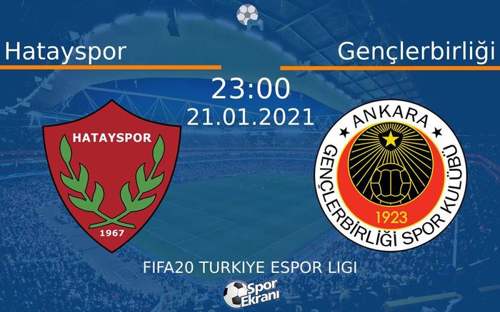 21 Ocak 2021 Hatayspor vs Gençlerbirliği maçı Hangi Kanalda Saat Kaçta Yayınlanacak? 21 Ocak 2021 Hatayspor vs Gençlerbirliği maçı Hangi Kanalda Saat Kaçta Yayınlanacak?