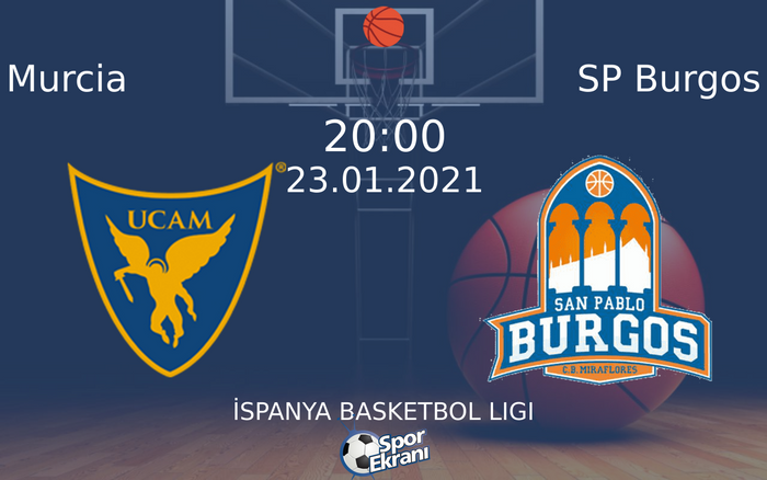 23 Ocak 2021 Murcia vs SP Burgos maçı Hangi Kanalda Saat Kaçta Yayınlanacak? 23 Ocak 2021 Murcia vs SP Burgos maçı Hangi Kanalda Saat Kaçta Yayınlanacak?