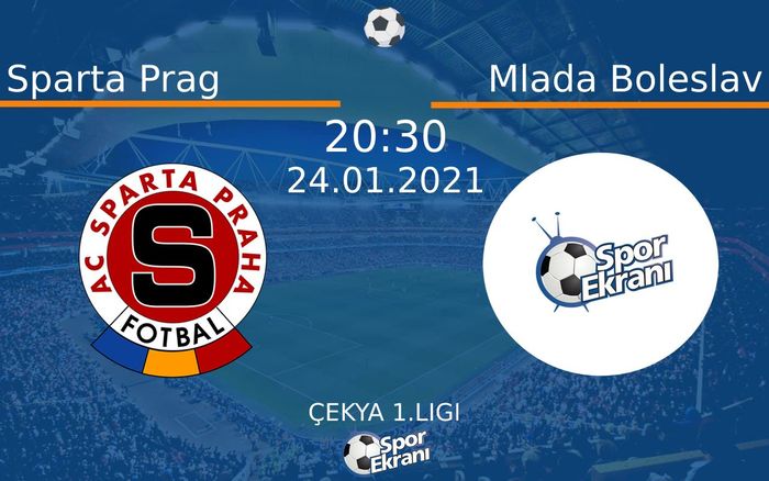 24 Ocak 2021 Sparta Prag vs Mlada Boleslav maçı Hangi Kanalda Saat Kaçta Yayınlanacak? 24 Ocak 2021 Sparta Prag vs Mlada Boleslav maçı Hangi Kanalda Saat Kaçta Yayınlanacak?