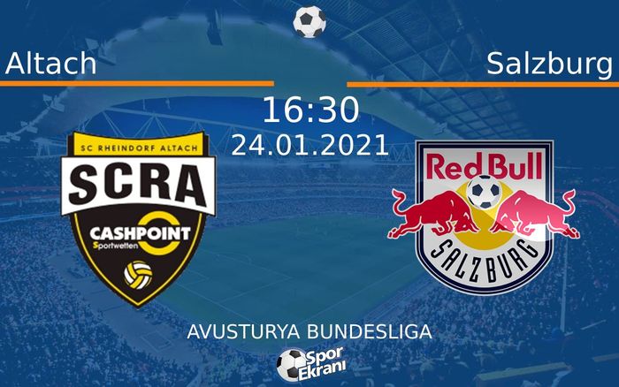 24 Ocak 2021 Altach vs Salzburg maçı Hangi Kanalda Saat Kaçta Yayınlanacak? 24 Ocak 2021 Altach vs Salzburg maçı Hangi Kanalda Saat Kaçta Yayınlanacak?