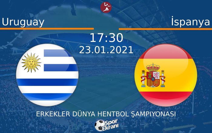 23 Ocak 2021 Uruguay vs İspanya maçı Hangi Kanalda Saat Kaçta Yayınlanacak? 23 Ocak 2021 Uruguay vs İspanya maçı Hangi Kanalda Saat Kaçta Yayınlanacak?