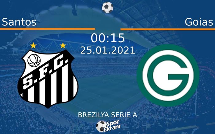 25 Ocak 2021 Santos vs Goias maçı Hangi Kanalda Saat Kaçta Yayınlanacak? 25 Ocak 2021 Santos vs Goias maçı Hangi Kanalda Saat Kaçta Yayınlanacak?