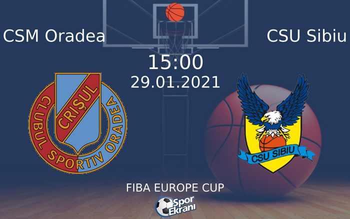29 Ocak 2021 CSM Oradea vs CSU Sibiu maçı Hangi Kanalda Saat Kaçta Yayınlanacak? 29 Ocak 2021 CSM Oradea vs CSU Sibiu maçı Hangi Kanalda Saat Kaçta Yayınlanacak?