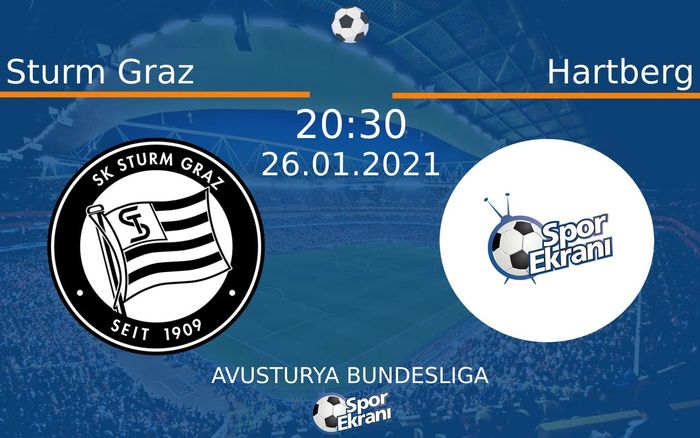 26 Ocak 2021 Sturm Graz vs Hartberg maçı Hangi Kanalda Saat Kaçta Yayınlanacak? 26 Ocak 2021 Sturm Graz vs Hartberg maçı Hangi Kanalda Saat Kaçta Yayınlanacak?