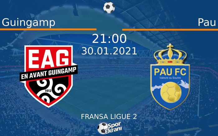 30 Ocak 2021 Guingamp vs Pau maçı Hangi Kanalda Saat Kaçta Yayınlanacak? 30 Ocak 2021 Guingamp vs Pau maçı Hangi Kanalda Saat Kaçta Yayınlanacak?